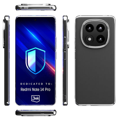 Θήκη για Xiaomi Poco X7 / Redmi Note 14 Pro 5G, 3MK, Διαφανής, Διάφανη