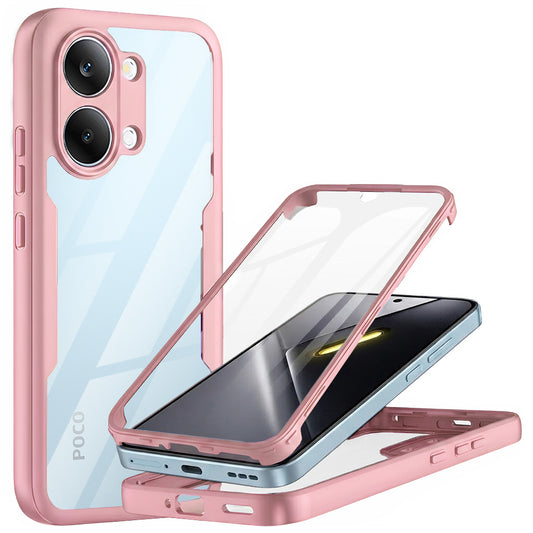 Θήκη για Xiaomi Poco X8 Pro Max, Techsuit, ColorVerse 360, Ροζ