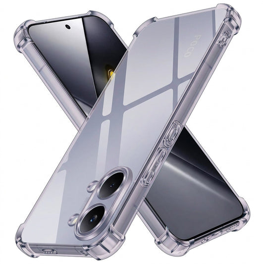Θήκη για Xiaomi Poco X8 Pro Max, Techsuit, Ανθεκτική σε Κρούσεις Διαφανής, Καπνιστή