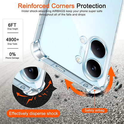 Θήκη για Xiaomi Poco X8 Pro Max, Techsuit, Shockproof Clear, Διαφανής