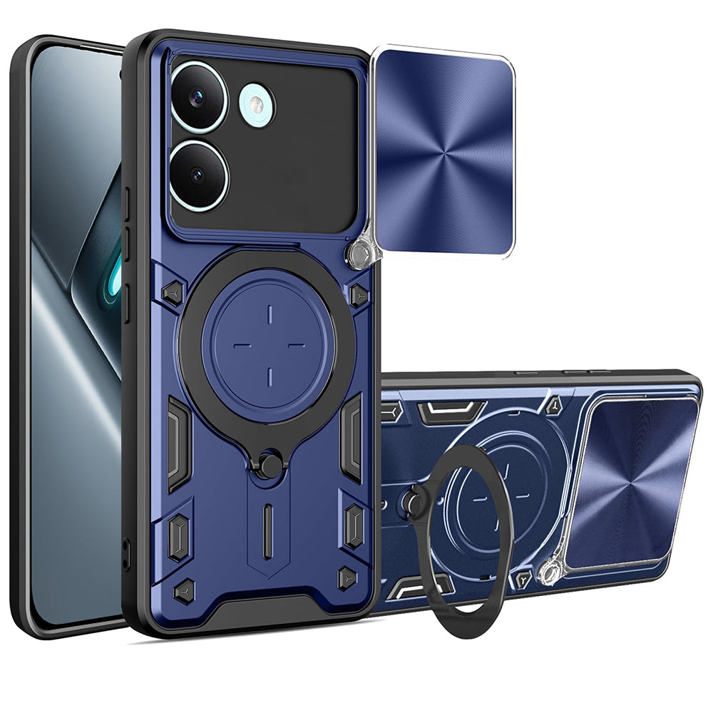 Θήκη για Xiaomi Poco X8 Pro, Techsuit, CamGuard Pro, Μπλε