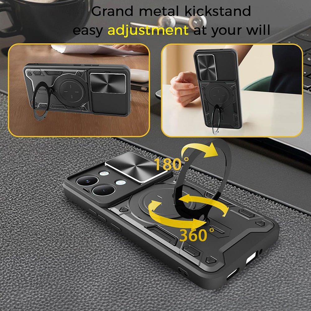 Θήκη για Xiaomi Poco X8 Pro, Techsuit, CamGuard Pro, Μπλε