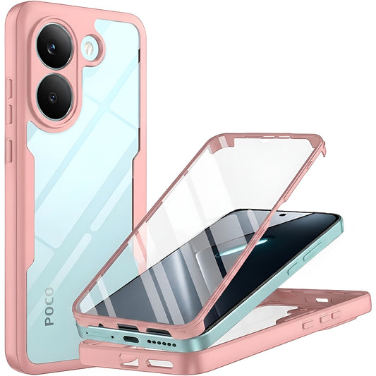 Θήκη για Xiaomi Poco X8 Pro, Techsuit, ColorVerse 360, Ροζ