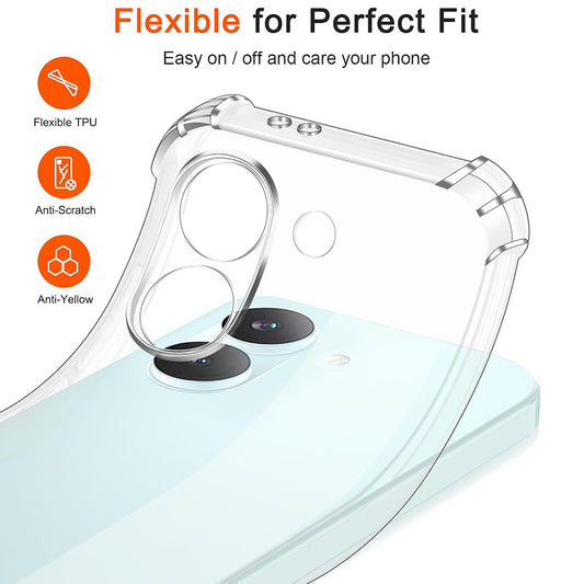 Θήκη για Xiaomi Poco X8 Pro, Techsuit, Shockproof Clear, Διαφανής