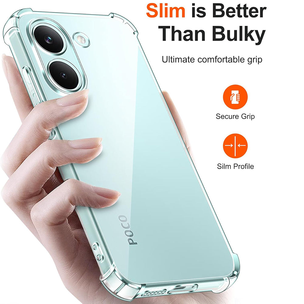Θήκη για Xiaomi Poco X8 Pro, Techsuit, Shockproof Clear, Διαφανής