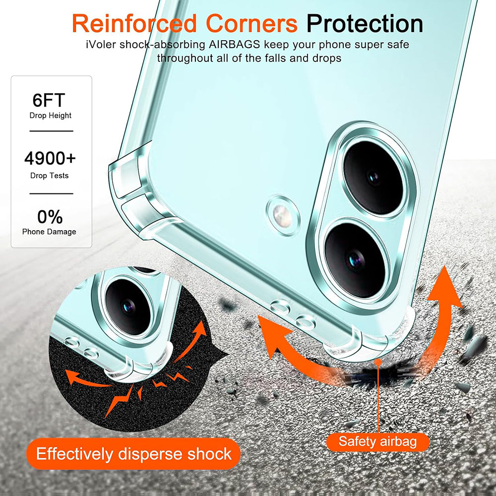 Θήκη για Xiaomi Poco X8 Pro, Techsuit, Shockproof Clear, Διαφανής