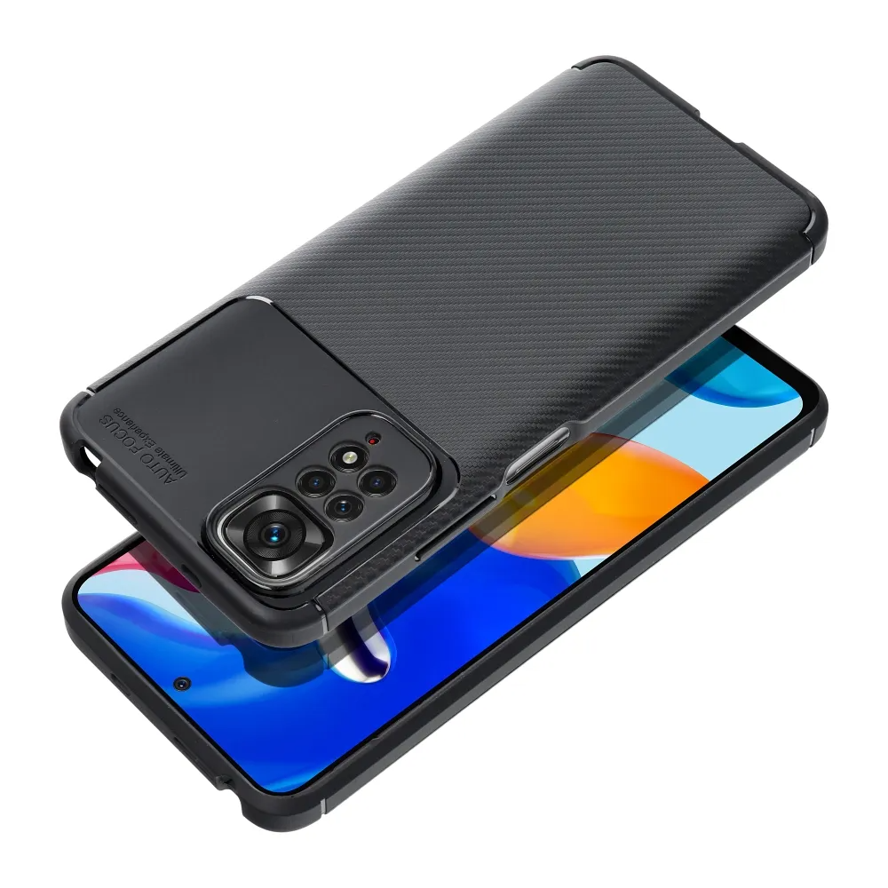 Case for Xiaomi Redmi Note 13 5G, OEM, Carbon Premium, Black