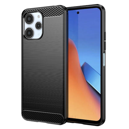 Θήκη για Xiaomi Redmi 12 5G / 12, Techsuit, Carbon, Μαύρο