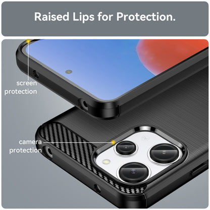 Θήκη για Xiaomi Redmi 12 5G / 12, Techsuit, Carbon, Μαύρο