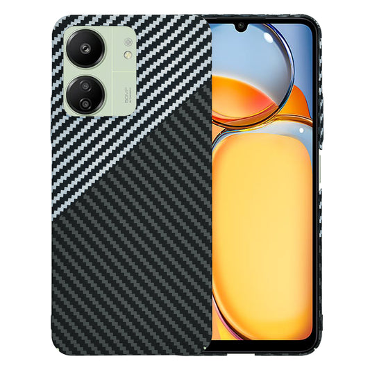 Θήκη για Xiaomi Redmi 13C 5G / 13C / Poco C65, Techsuit, Carbonite FiberShell, Μαύρο Γκρι