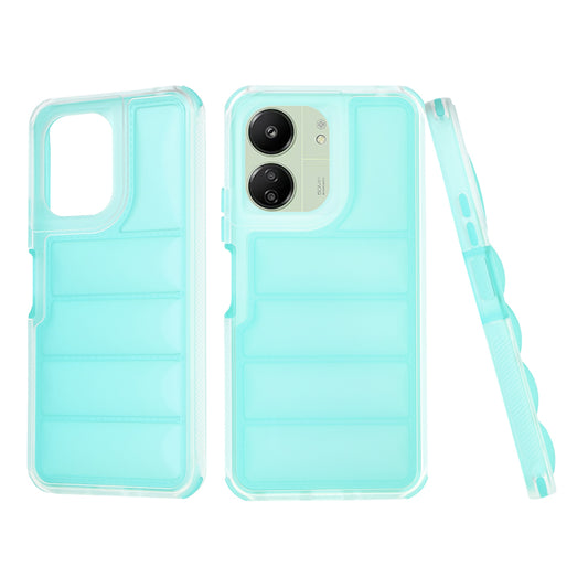 Θήκη για Xiaomi Redmi 13C 5G / 13C / Poco C65, Techsuit, Wave Shield, Τυρκουάζ