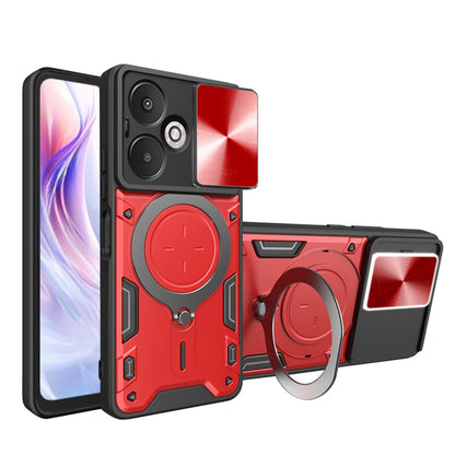 Θήκη για Xiaomi Redmi 13C 5G, Techsuit, CamGuard Pro, Κόκκινο