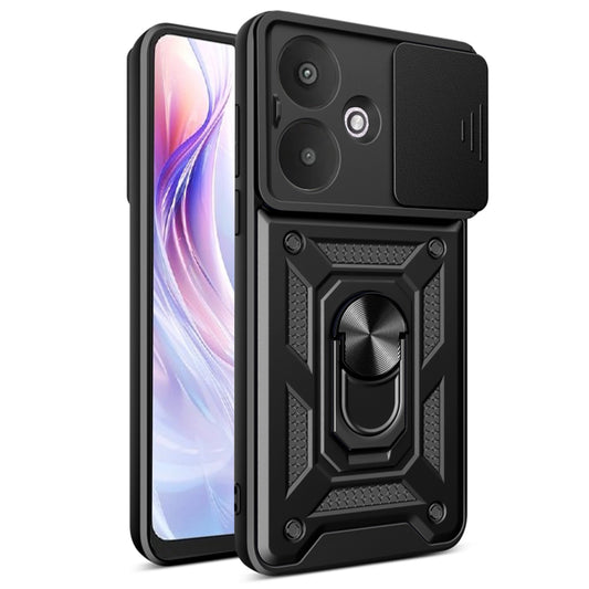 Θήκη για Xiaomi Redmi 13C 5G, Techsuit, CamShield, Μαύρο