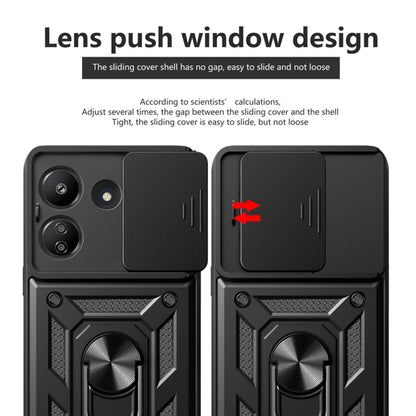 Θήκη για Xiaomi Redmi 13C 5G, Techsuit, CamShield, Μαύρο