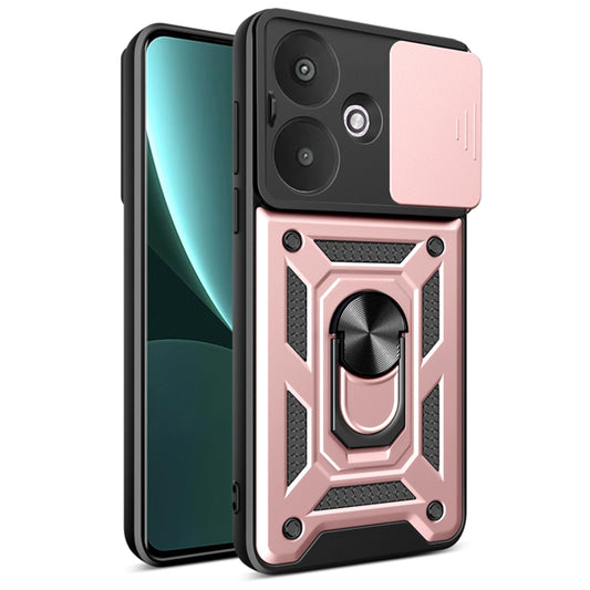 Θήκη για Xiaomi Redmi 13C 5G, Techsuit, CamShield, Ροζ