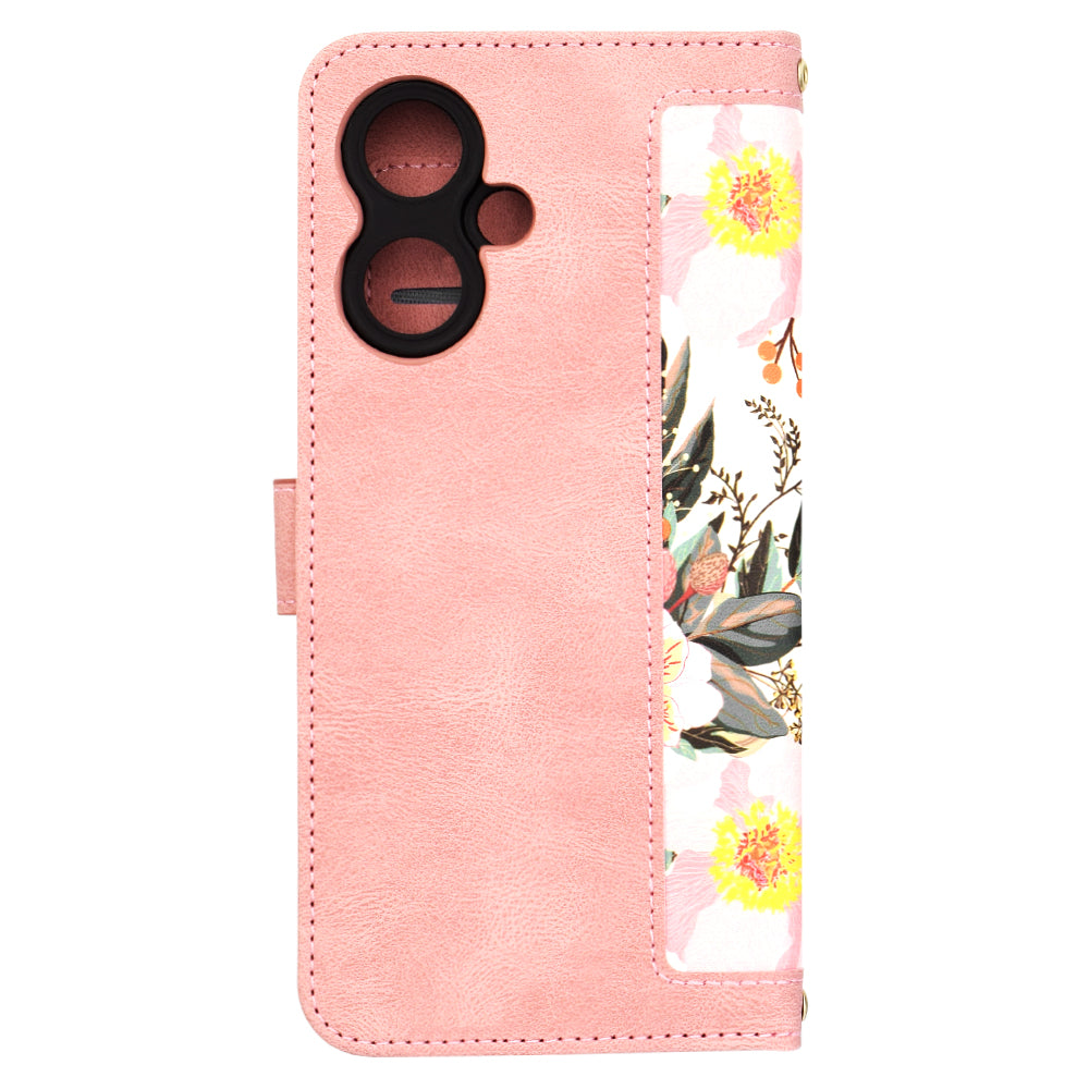 Θήκη για Xiaomi Redmi 13C 5G, Techsuit, FlipCraft, Ροζ