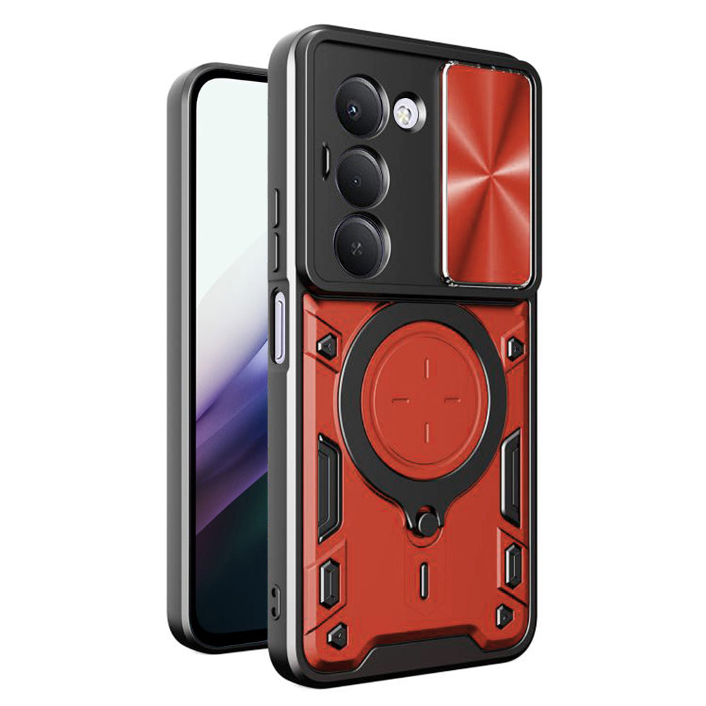 Θήκη για Xiaomi Redmi 15 5G / 15 4G, Techsuit, CamGuard Pro, Κόκκινη