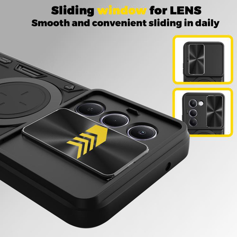 Θήκη για Xiaomi Redmi 15 5G / 15 4G, Techsuit, CamGuard Pro, Κόκκινη