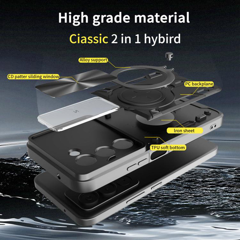 Θήκη για Xiaomi Redmi 15 5G / 15 4G, Techsuit, CamGuard Pro, Κόκκινη