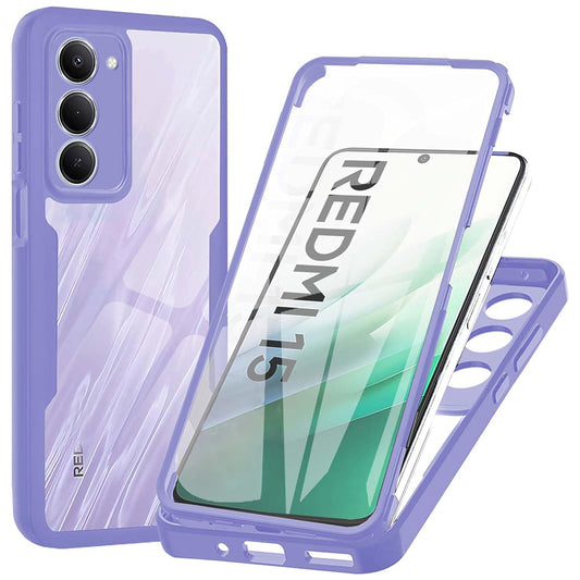 Θήκη για Xiaomi Redmi 15 5G / 15 4G, Techsuit, ColorVerse 360, Μωβ