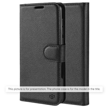 Θήκη για Xiaomi Redmi 15 5G / 15 4G, Techsuit, Leather Folio, Μαύρο