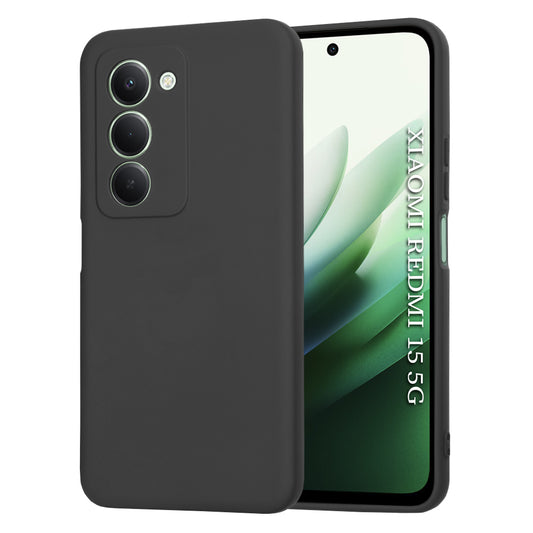 Θήκη για Xiaomi Redmi 15 5G / 15 4G, Techsuit, SoftFlex, Μαύρο