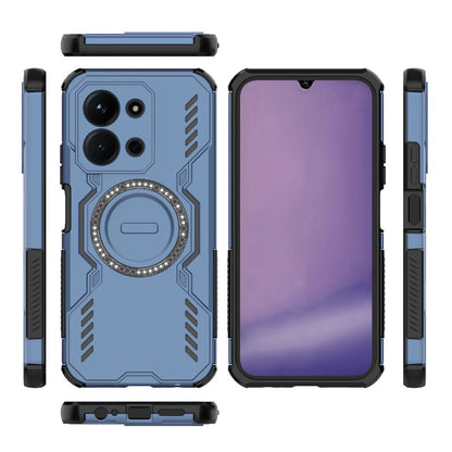 Θήκη MagSafe για Xiaomi Redmi 15C 5G / 15C 4G, Techsuit, ArmorMag, Μπλε