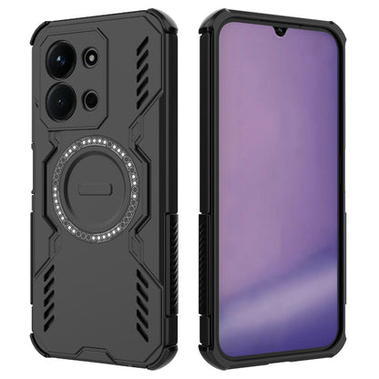 Θήκη MagSafe για Xiaomi Redmi 15C 5G / 15C 4G, Techsuit, ArmorMag, Μαύρο