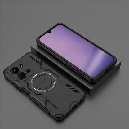 Θήκη MagSafe για Xiaomi Redmi 15C 5G / 15C 4G, Techsuit, ArmorMag, Μαύρο