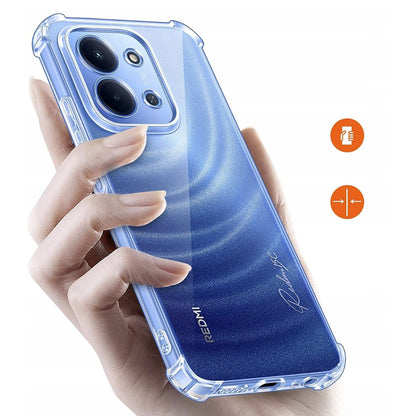Θήκη για Xiaomi Redmi 15C 5G / 15C 4G, Techsuit, Ανθεκτική σε Κρούσεις Διαφανής, Διάφανη