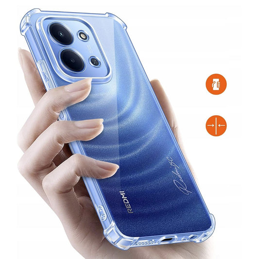 Θήκη για Xiaomi Redmi 15C 5G / 15C 4G, Techsuit, Ανθεκτική σε Κρούσεις Διαφανής, Διάφανη