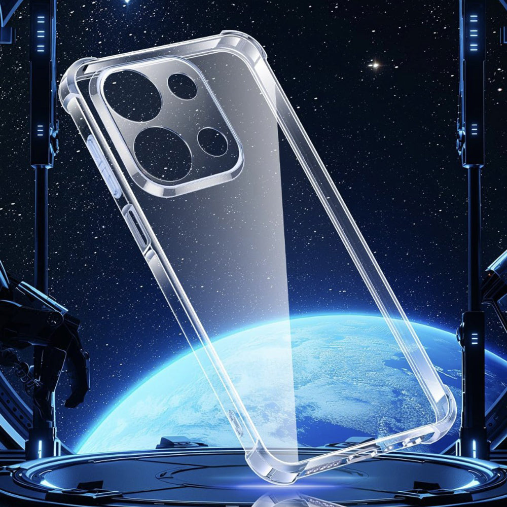 Θήκη για Xiaomi Redmi 15C 5G / 15C 4G, Techsuit, Ανθεκτική σε Κρούσεις Διαφανής, Διάφανη