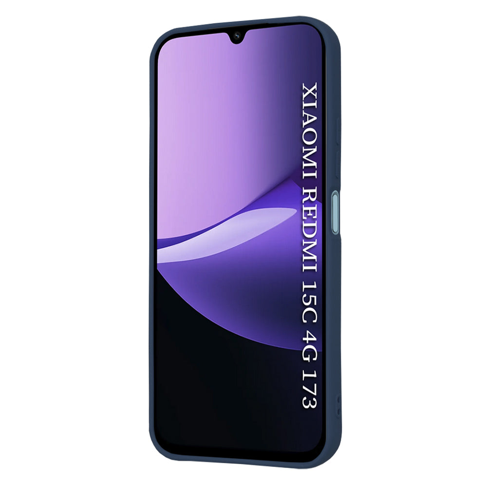 Θήκη για Xiaomi Redmi 15C 5G / 15C 4G, Techsuit, SoftFlex, Μπλε Σκούρο