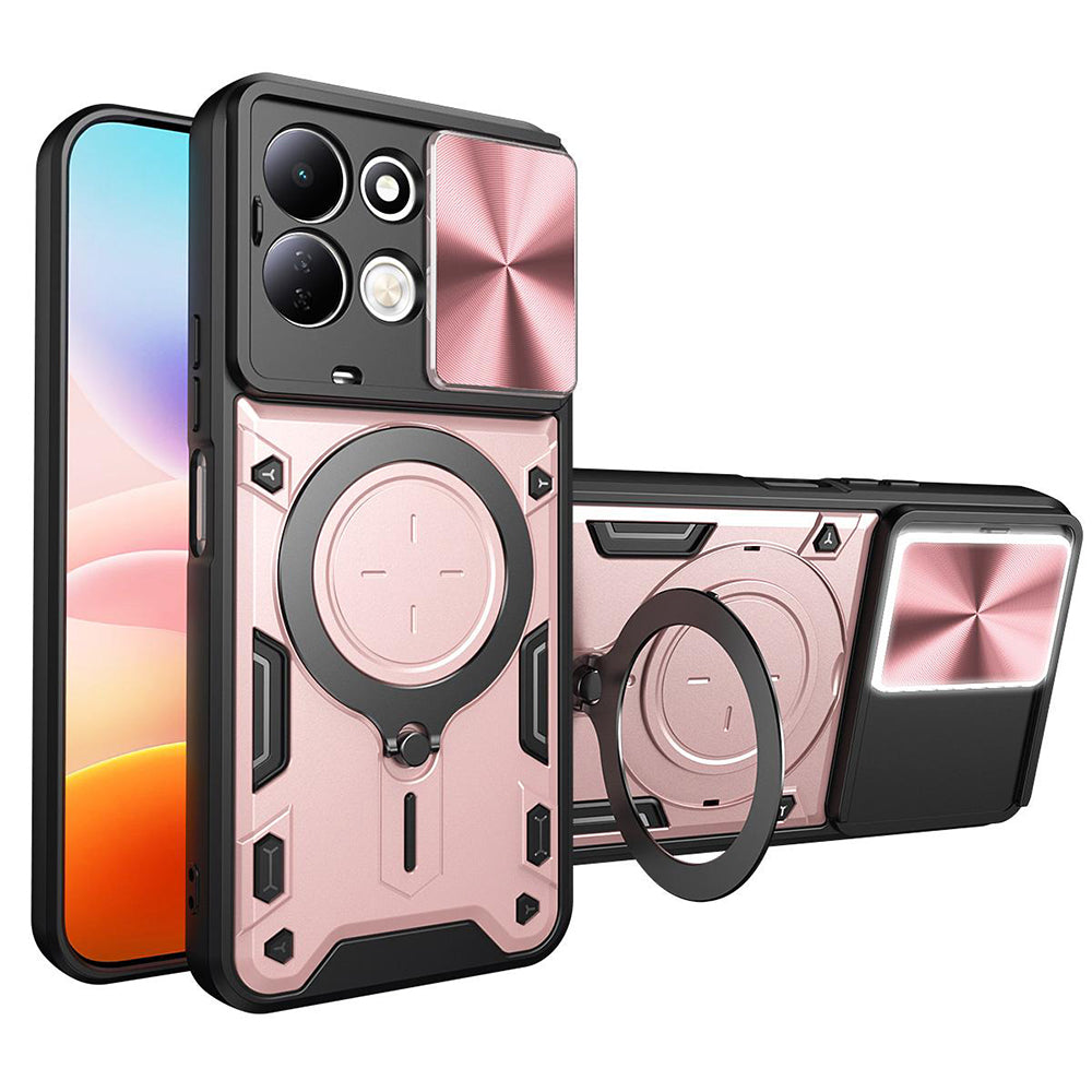 Θήκη για Xiaomi Redmi 17 5G / 17 4G, Techsuit, CamGuard Pro, Ροζ Χρυσό