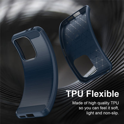 Case for Xiaomi Redmi 17 5G / 17 4G, Techsuit, Carbon, Blue