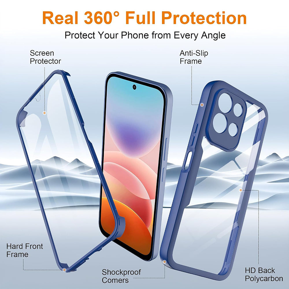 Θήκη για Xiaomi Redmi 17 5G / 17 4G, Techsuit, ColorVerse 360, Μωβ
