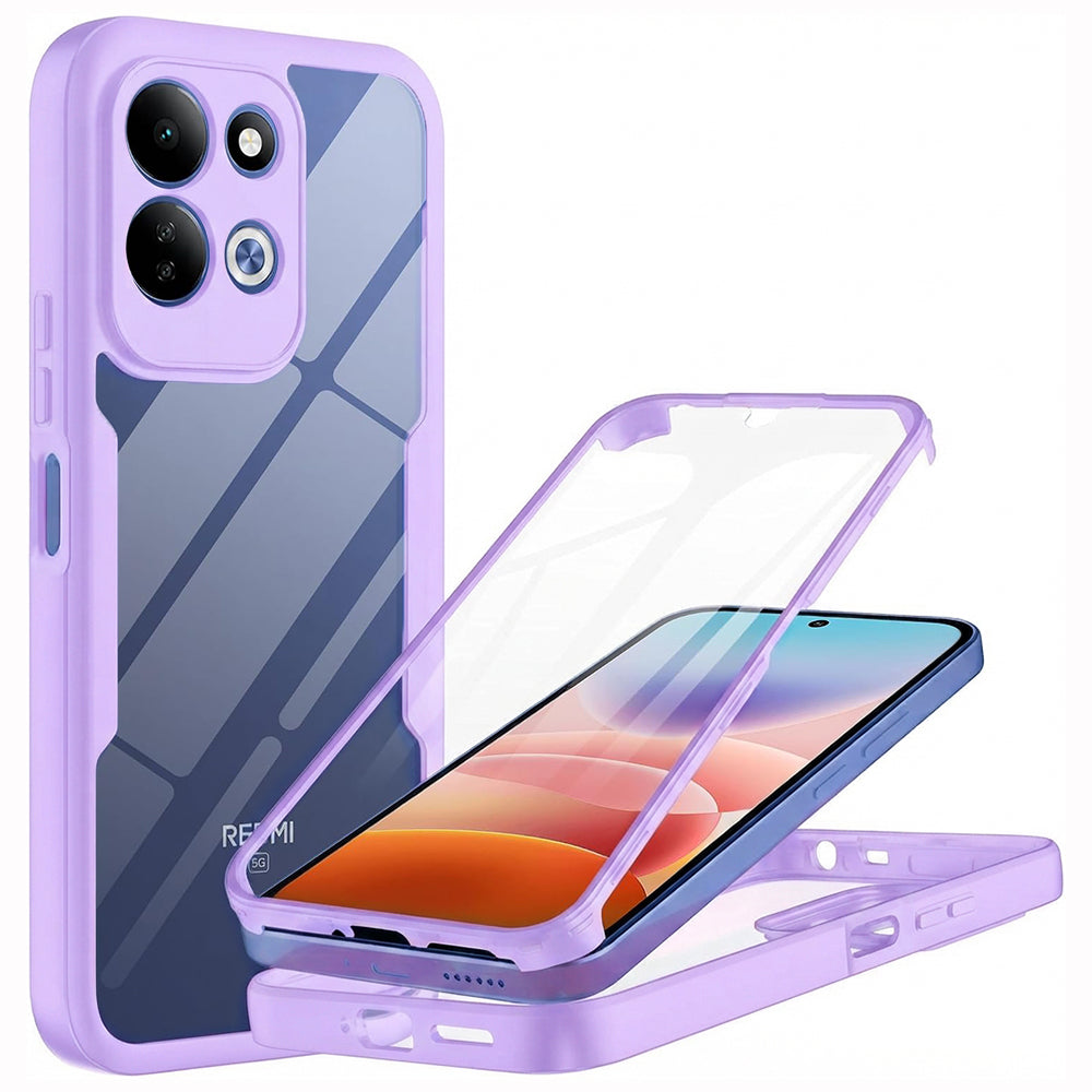 Θήκη για Xiaomi Redmi 17 5G / 17 4G, Techsuit, ColorVerse 360, Μωβ