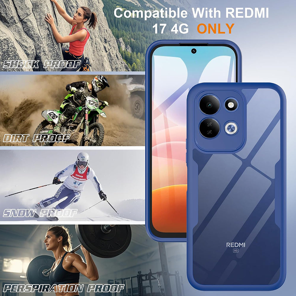 Θήκη για Xiaomi Redmi 17 5G / 17 4G, Techsuit, ColorVerse 360, Μωβ