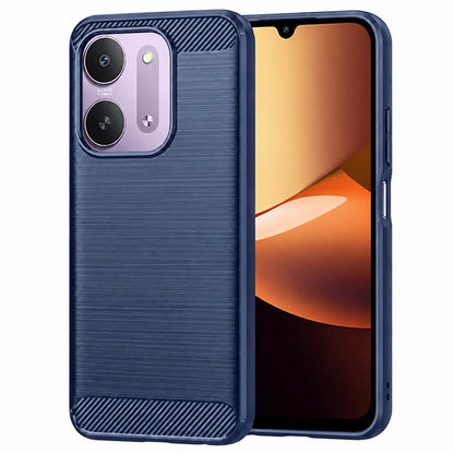 Θήκη για Xiaomi Redmi 17C 5G, Techsuit, Carbon, Μπλε