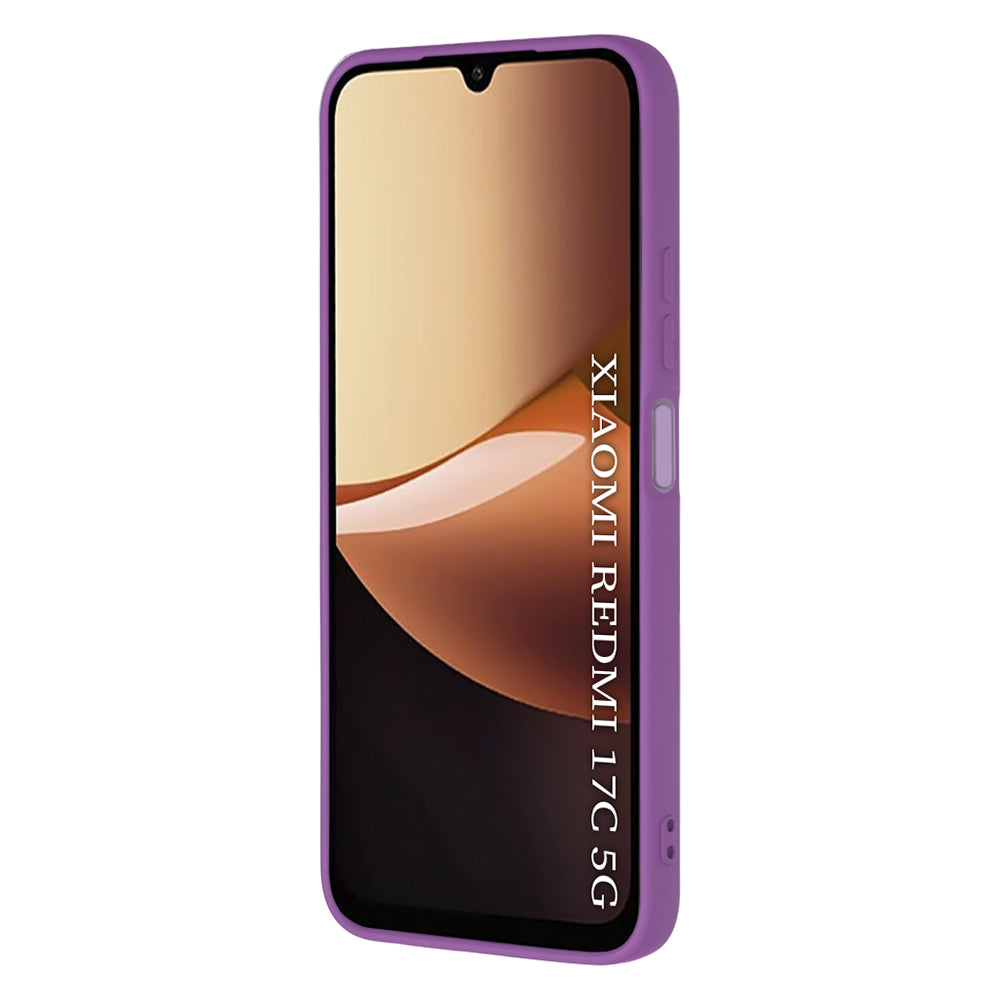 Θήκη για Xiaomi Redmi 17C 5G, Techsuit, SoftFlex, Μωβ
