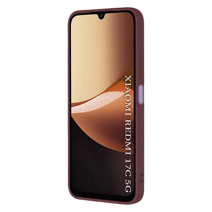 Θήκη για Xiaomi Redmi 17C 5G, Techsuit, SoftFlex, Μπορντό
