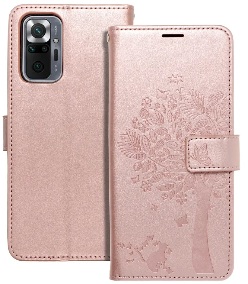 Θήκη για Xiaomi Redmi Note 10 Pro, OEM, MEZZO Tree, Ροζ Χρυσό
