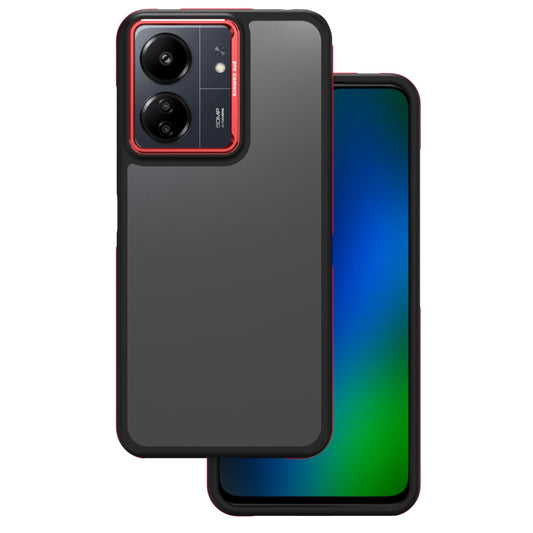 Θήκη για Xiaomi Poco M6 / Redmi 13C 5G, OEM, Crystal Black, Ροζ
