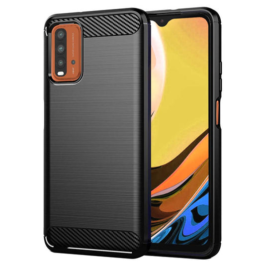 Θήκη για Xiaomi Redmi 9 Power / 9T, Techsuit, Άνθρακας, Μαύρο