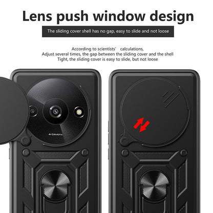 Θήκη για Xiaomi Redmi A3x / A3, Techsuit, CamShield, Μαύρο