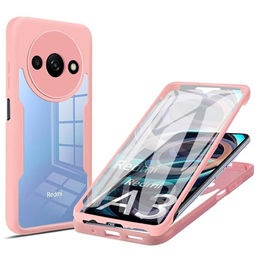 Θήκη για Xiaomi Redmi A3x / A3, Techsuit, ColorVerse 360, Ροζ