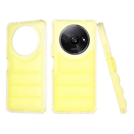 Θήκη για Xiaomi Redmi A3x / A3, Techsuit, Wave Shield, Κίτρινη