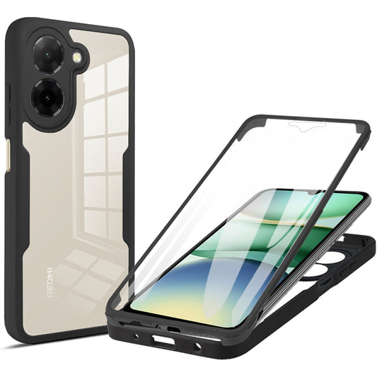 Θήκη για Xiaomi Redmi A5 4G (Περιφερειακή), Techsuit, ColorVerse 360, Μαύρη