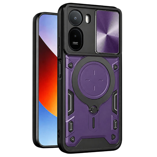 Θήκη για Xiaomi Redmi A7 Pro 4G, Techsuit, CamGuard Pro, Μωβ
