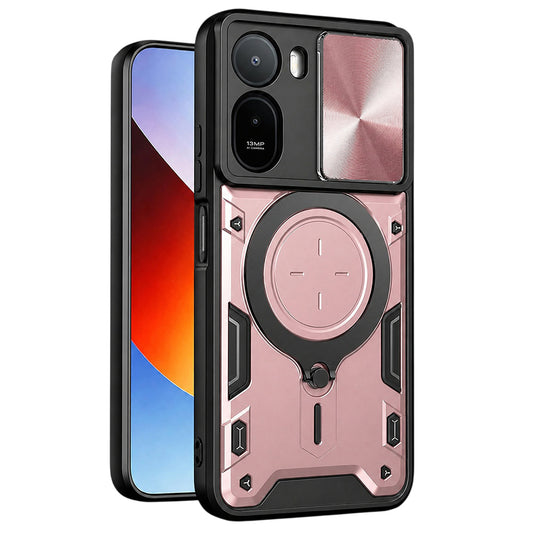 Θήκη για Xiaomi Redmi A7 Pro 4G, Techsuit, CamGuard Pro, Ροζ Χρυσό